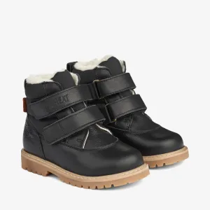 Moon Velcro Tex - black Wheat