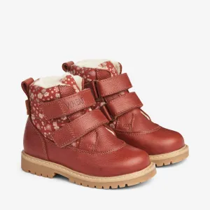 Moon Velcro Tex Print - red Wheat
