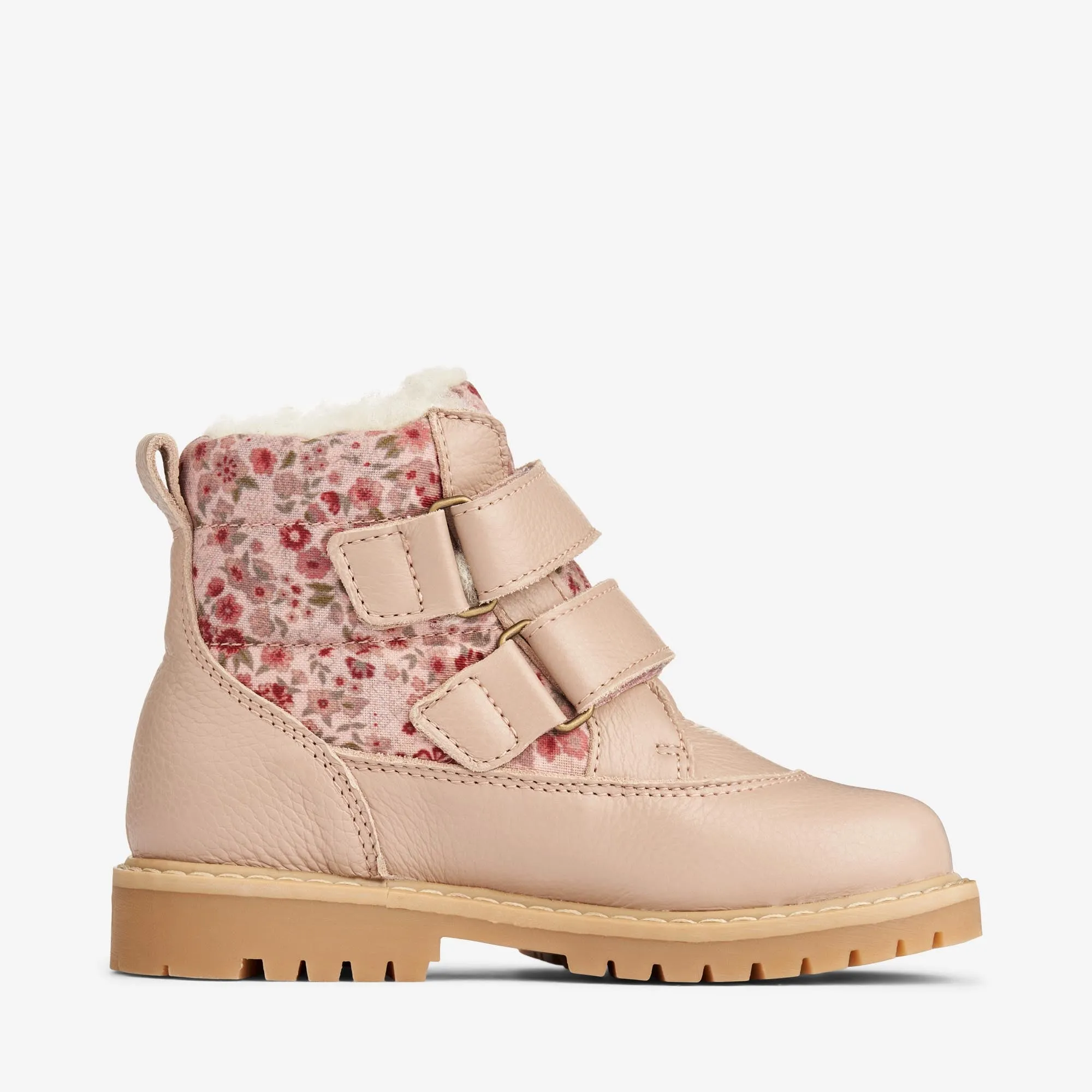 Moon Velcro Tex Print - rose dawn Wheat