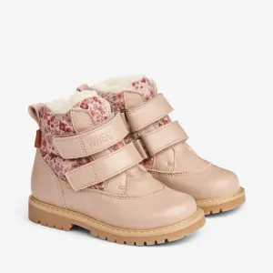 Moon Velcro Tex Print - rose dawn Wheat
