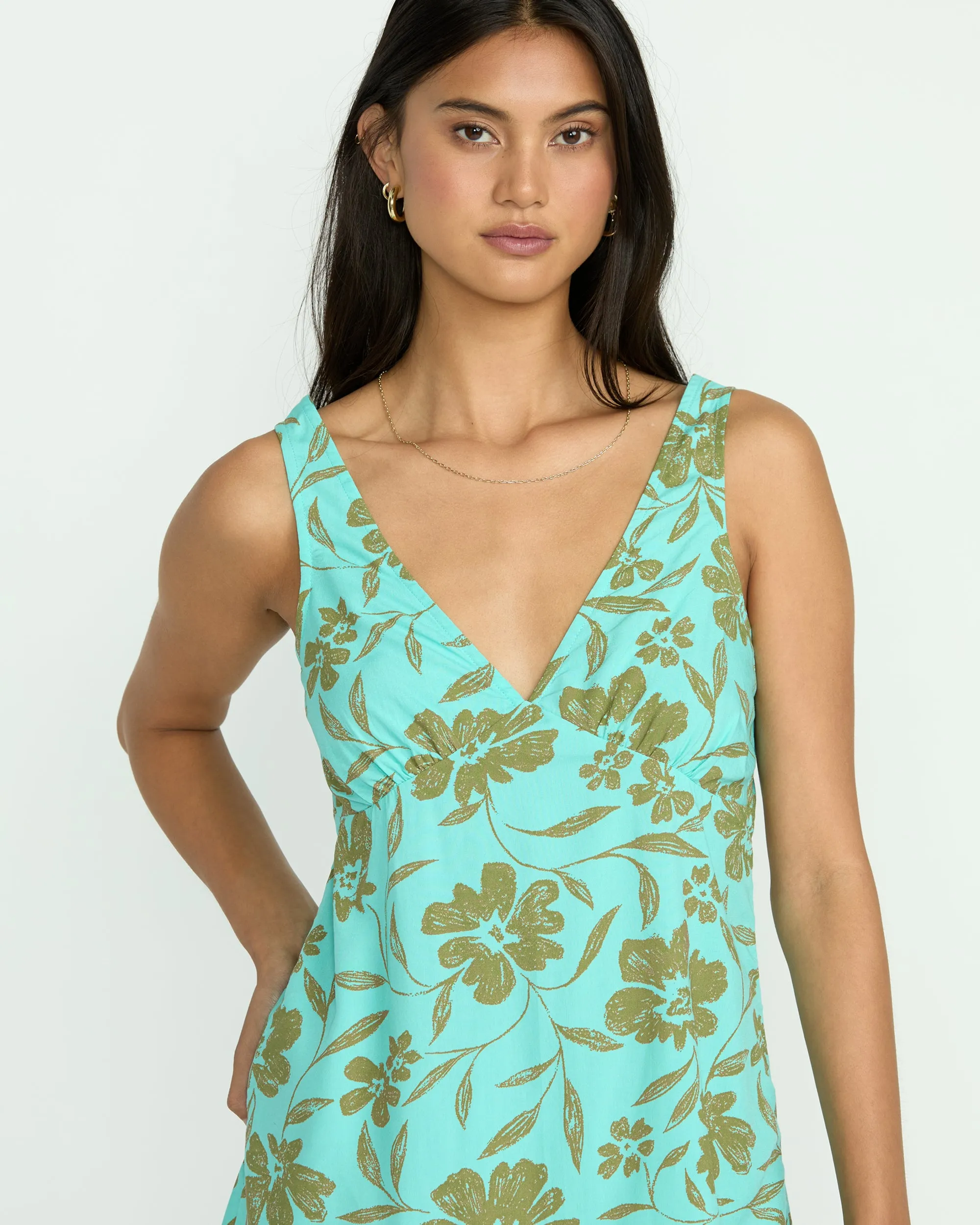Morning Swell Mini Dress - Poolside Billabong