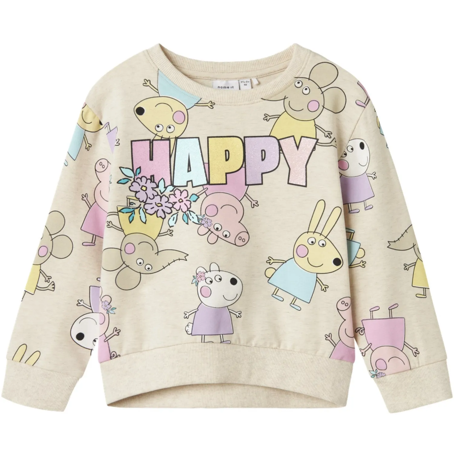 Name It Peyote Melange Fira Peppa Pig Regular Sweatshirt