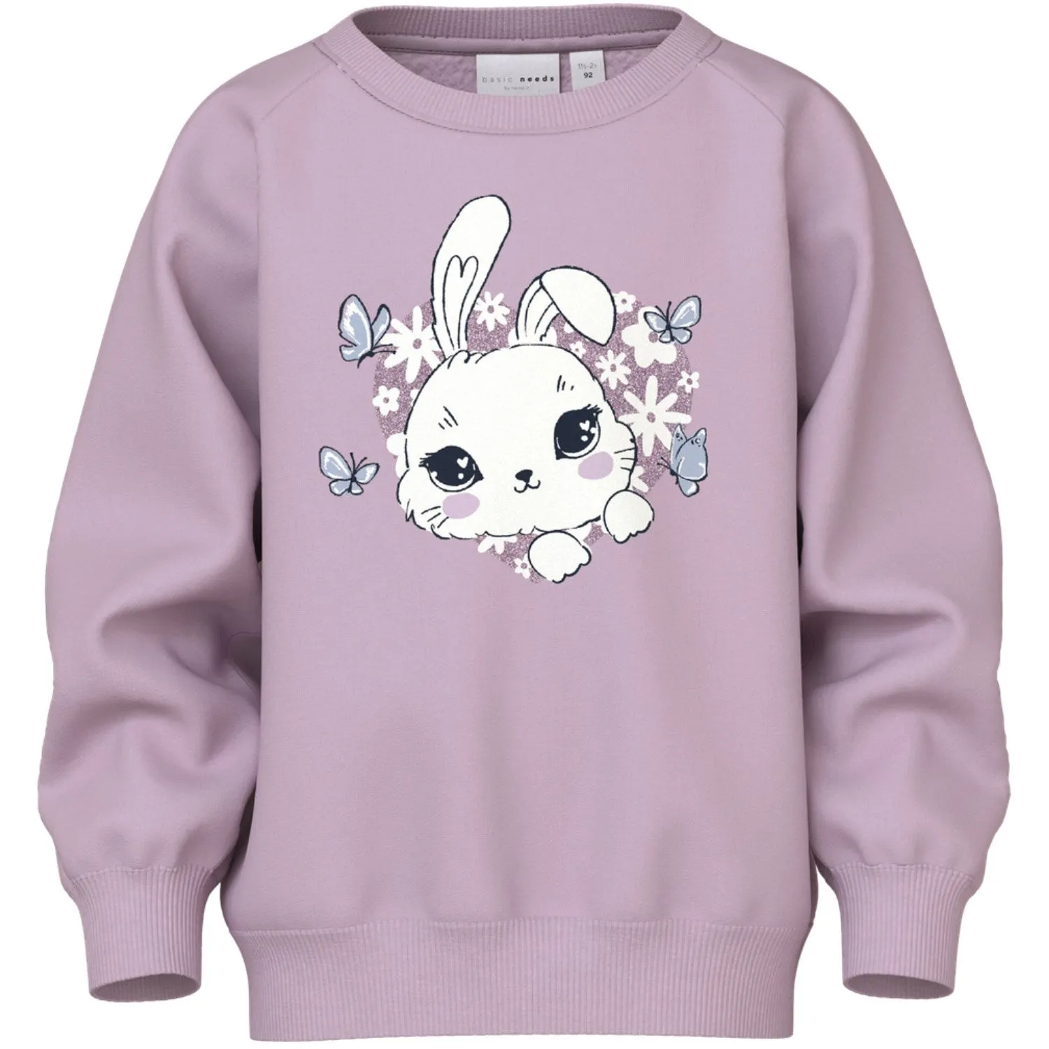 Name It Winsome Orchid Bunny Venus Regular Sweatshirt