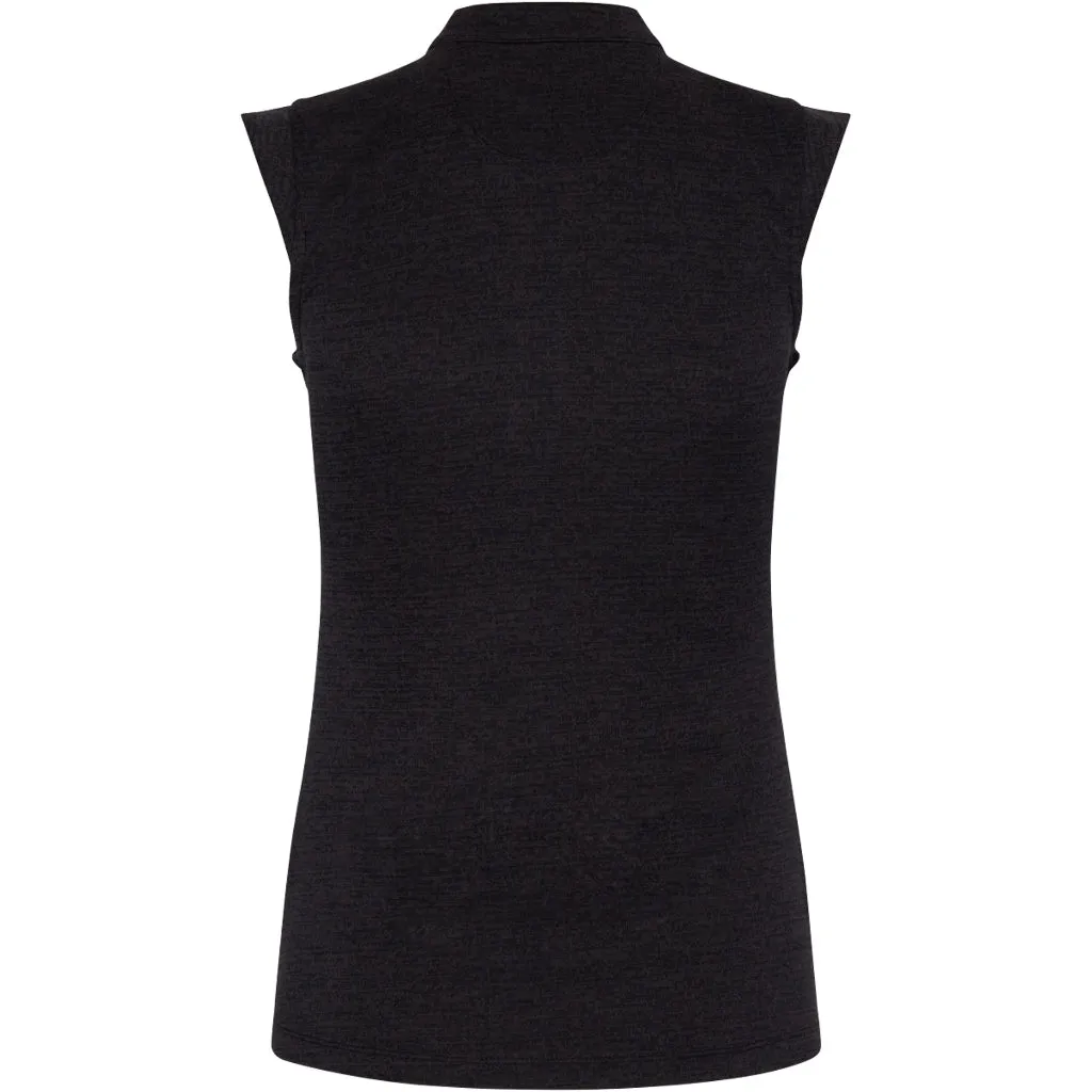 New Greg Norman Women's Tweed Jacquard Sleeveless Golf Polo MSP$65
