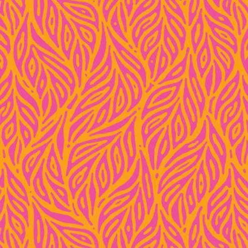 New Ibkul Women's Orange Peel and Hot Pink Sally Print Ruched Golf Top  Size S MSP$98