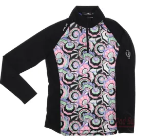 New Ralph Lauren RLX Zip Umbrella Print Pullover Size L. MSP$160