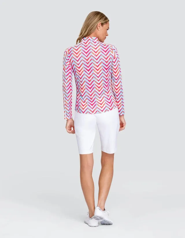 NEW Tail Fun in the Sun Chevron 1/4 Zip Pullover Size MSP$83