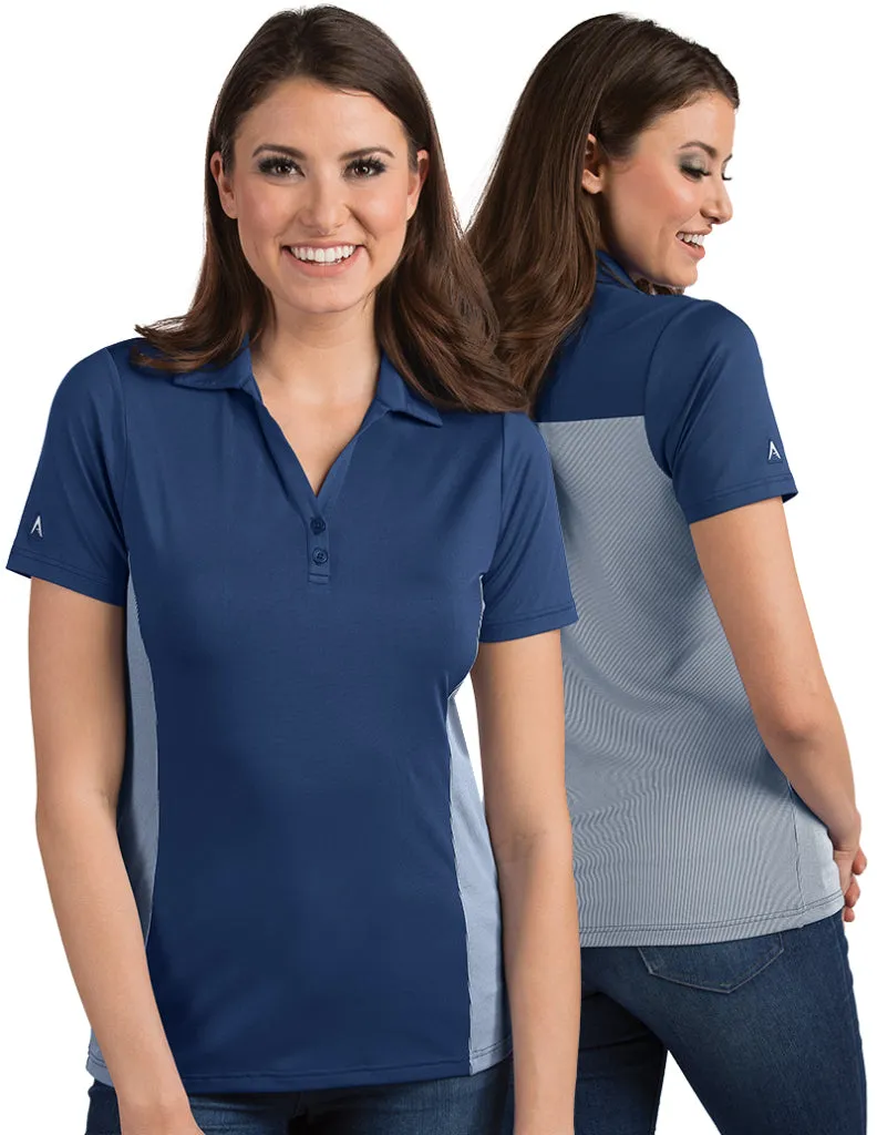 New Women's Antigua Venture Golf Polo - Navy Size 2XL