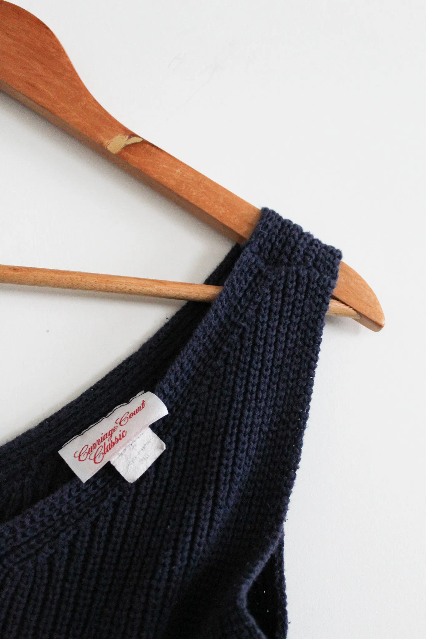 night sky knit tank 1919 Vintage
