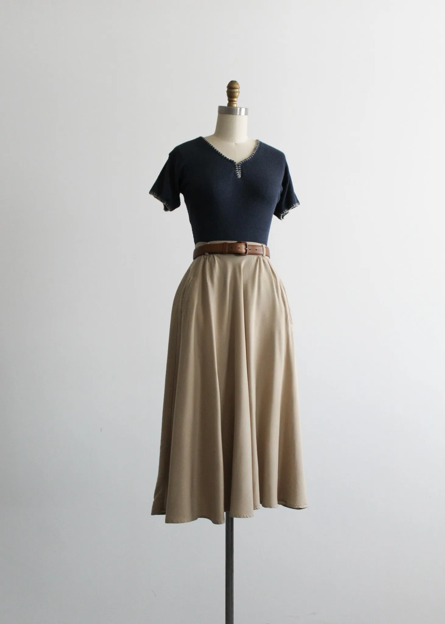 nightfall rib knit tee 1919 Vintage