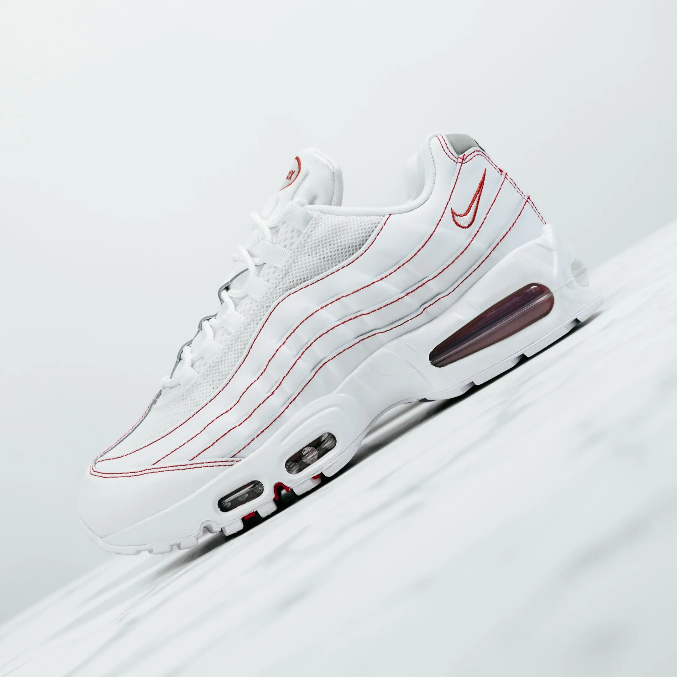 Nike Air Max 95 OG - White/University Red