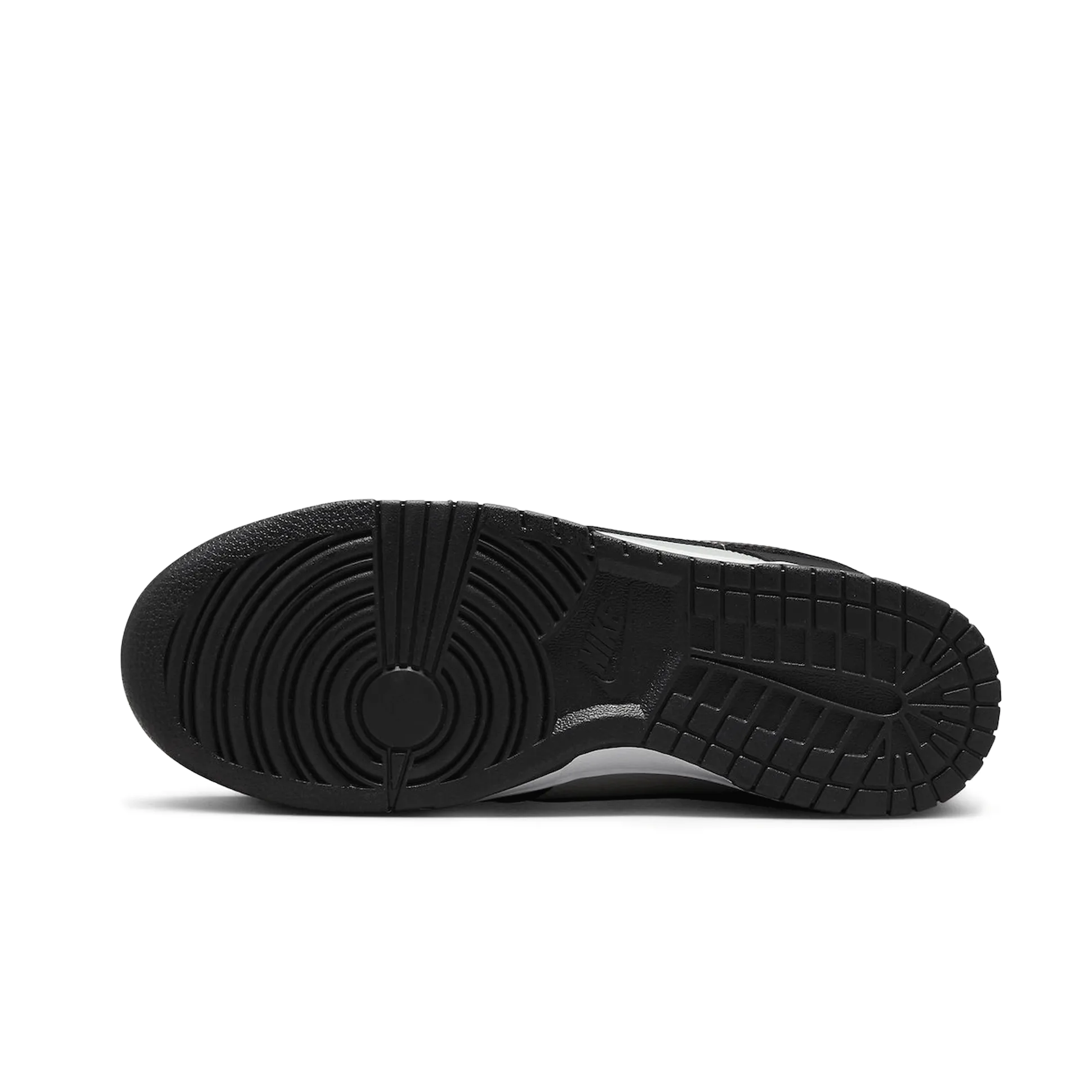 Nike Dunk Low Black Total Orange Mini Swoosh