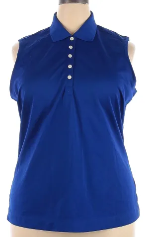 Nike Golf Royal Blue Sleeveless Women's Golf Top Size XXL MSP$50