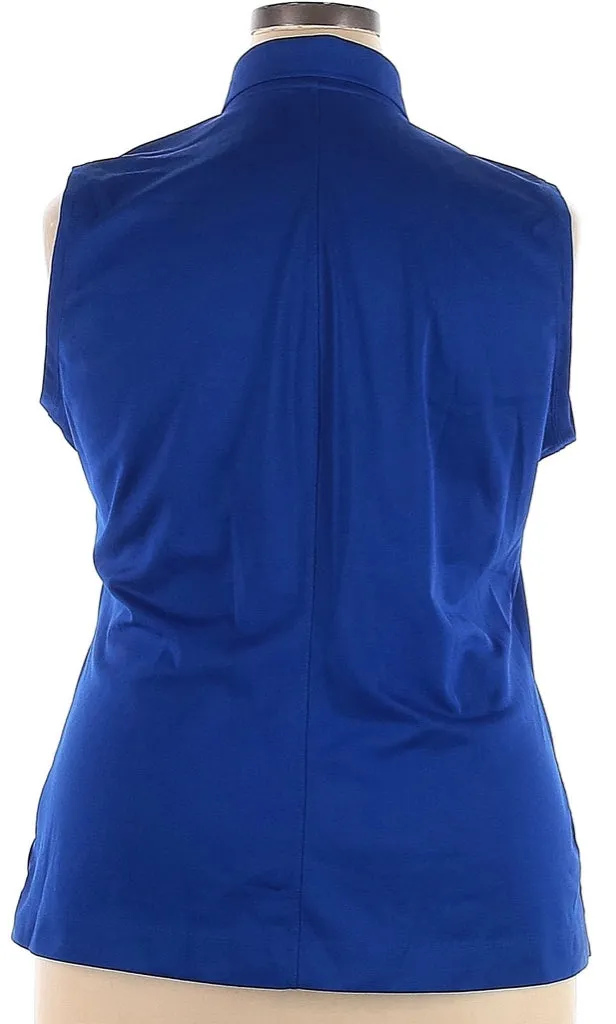 Nike Golf Royal Blue Sleeveless Women's Golf Top Size XXL MSP$50