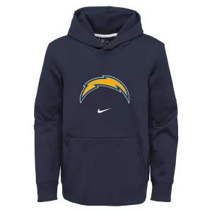 Nike NFL Football Youth Los Angeles Chargers Circuit Logo Essential Performance Pullover Hoodie