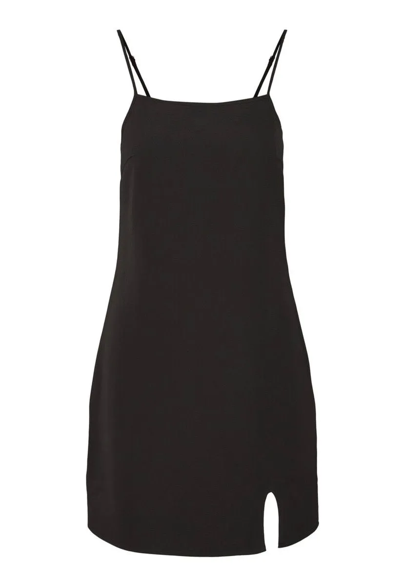 Noisy May - Clara Strap Short Black - Dress