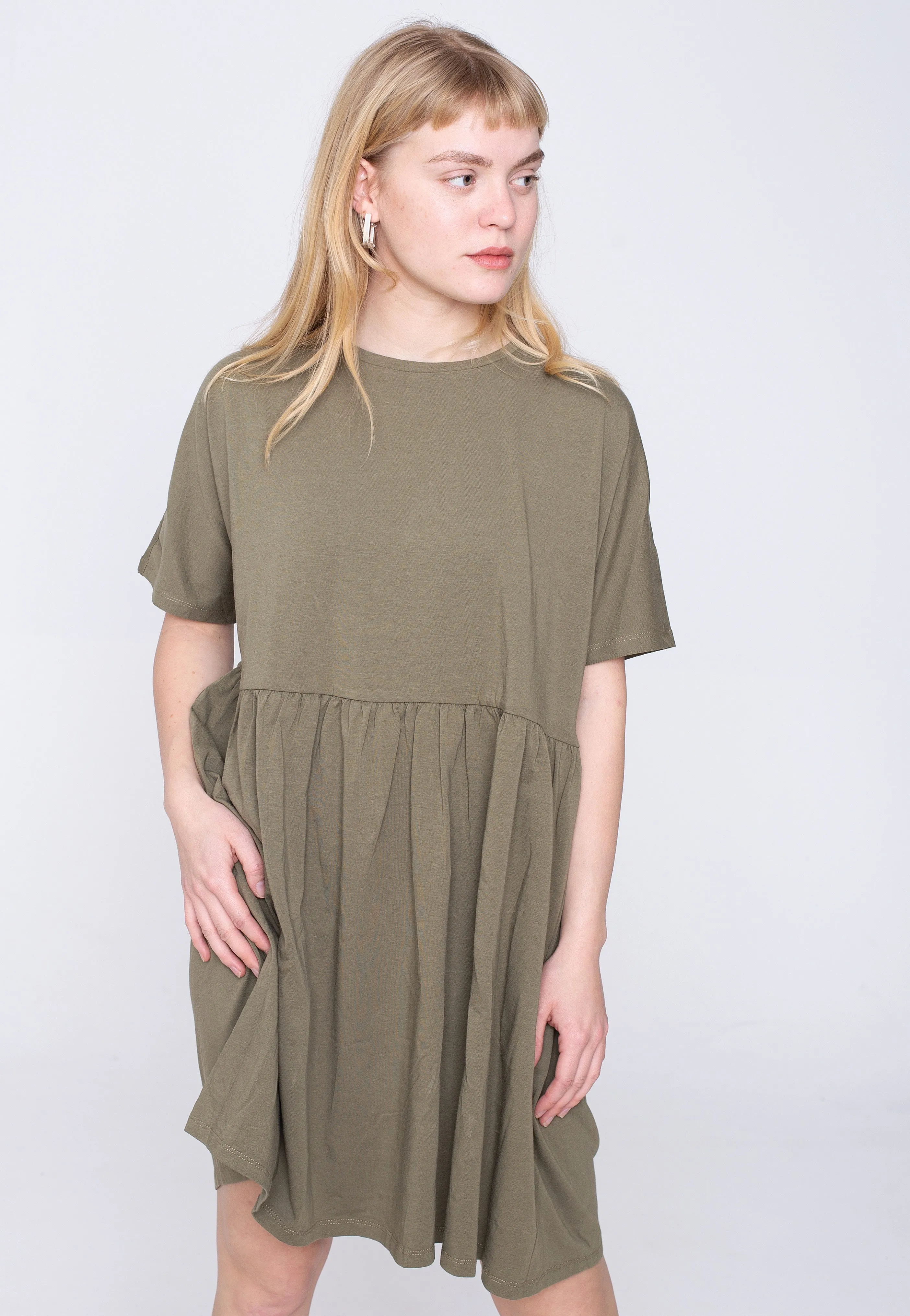 Noisy May - Kerry Short Burnt Olive - Dress