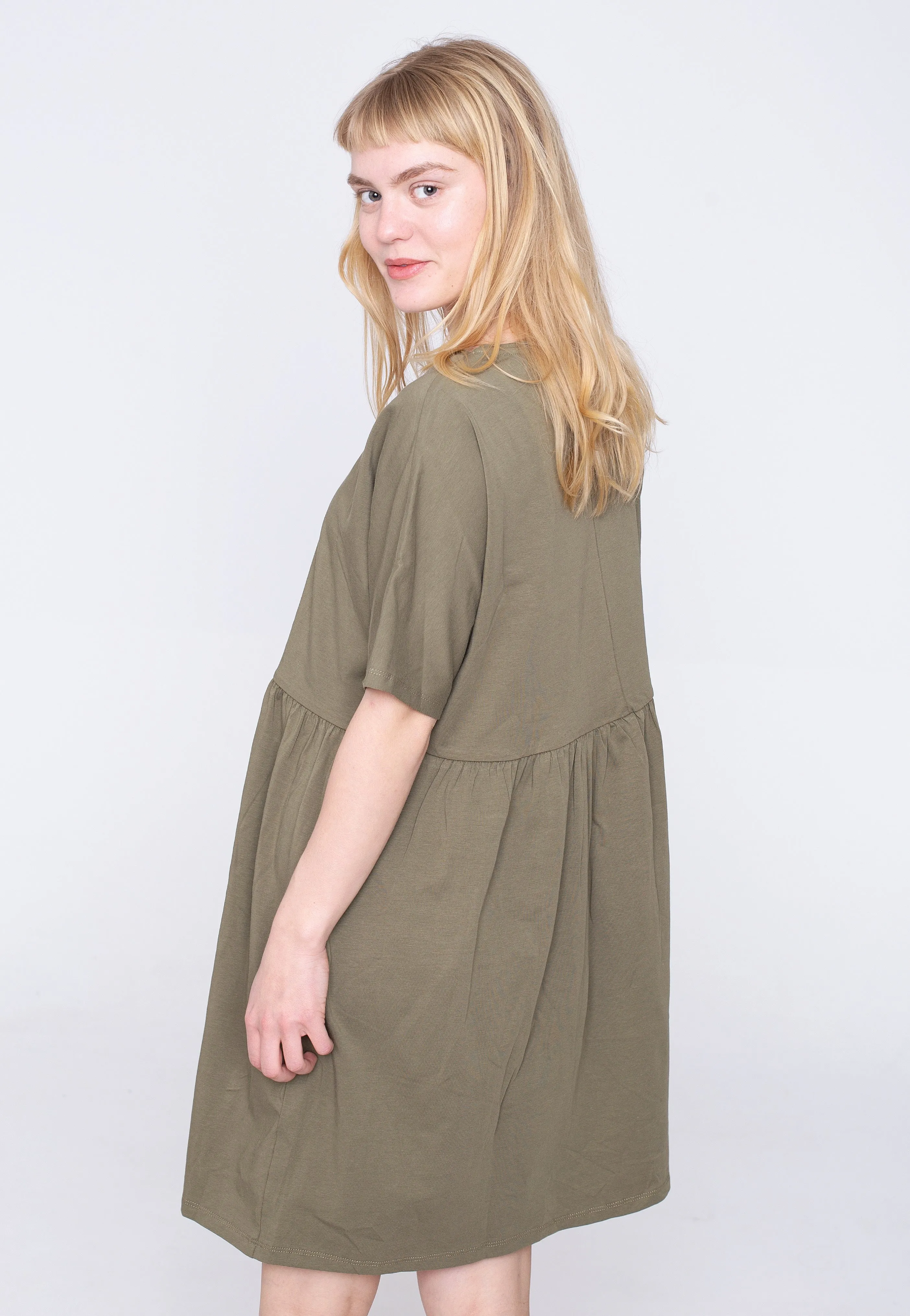 Noisy May - Kerry Short Burnt Olive - Dress