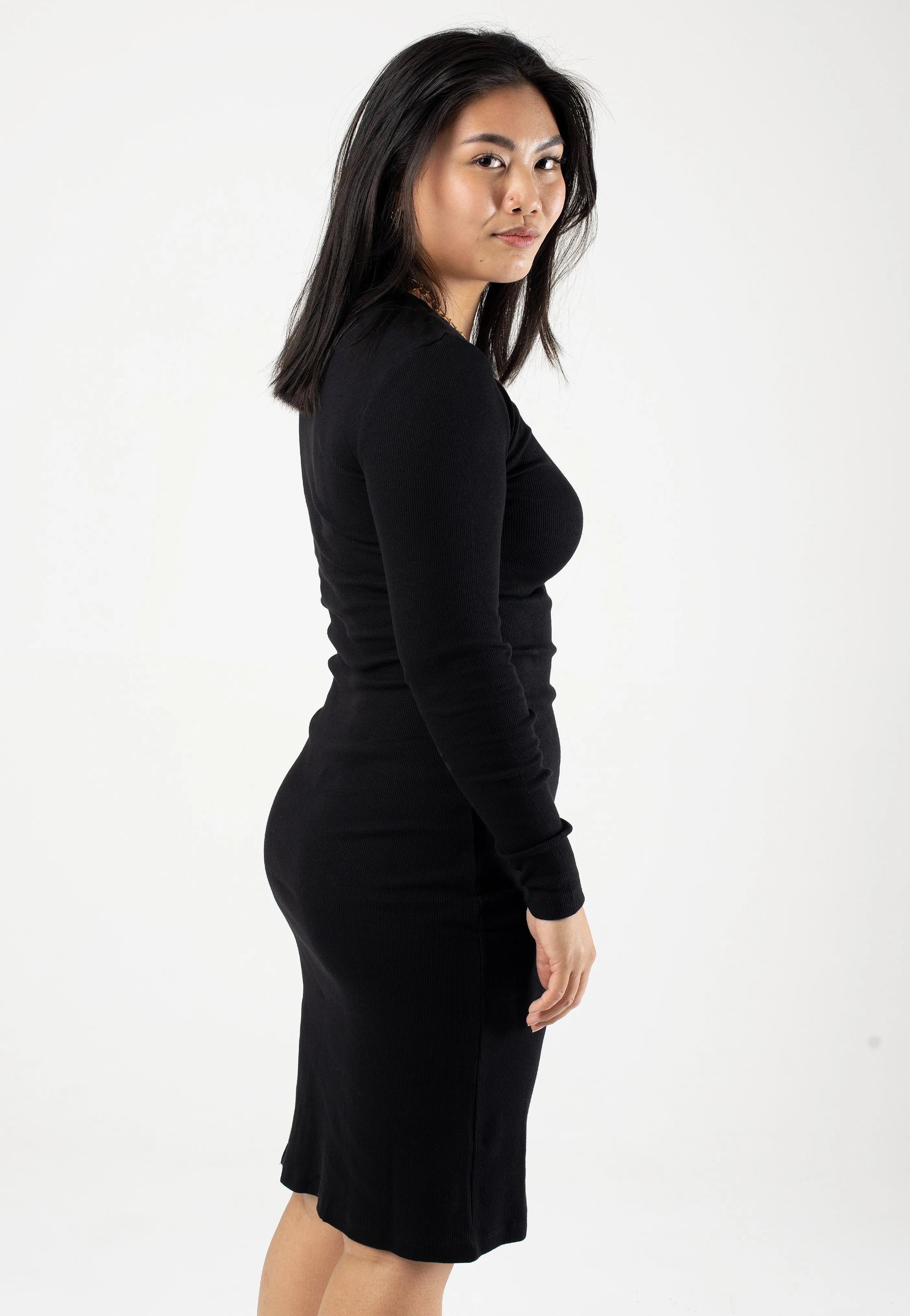 Noisy May - Maya O Neck Black - Dress