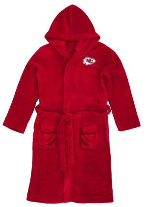 Northwest NFL Men's Kansas City Chiefs Hooded Silk Touch Robe, 26" x 47"
