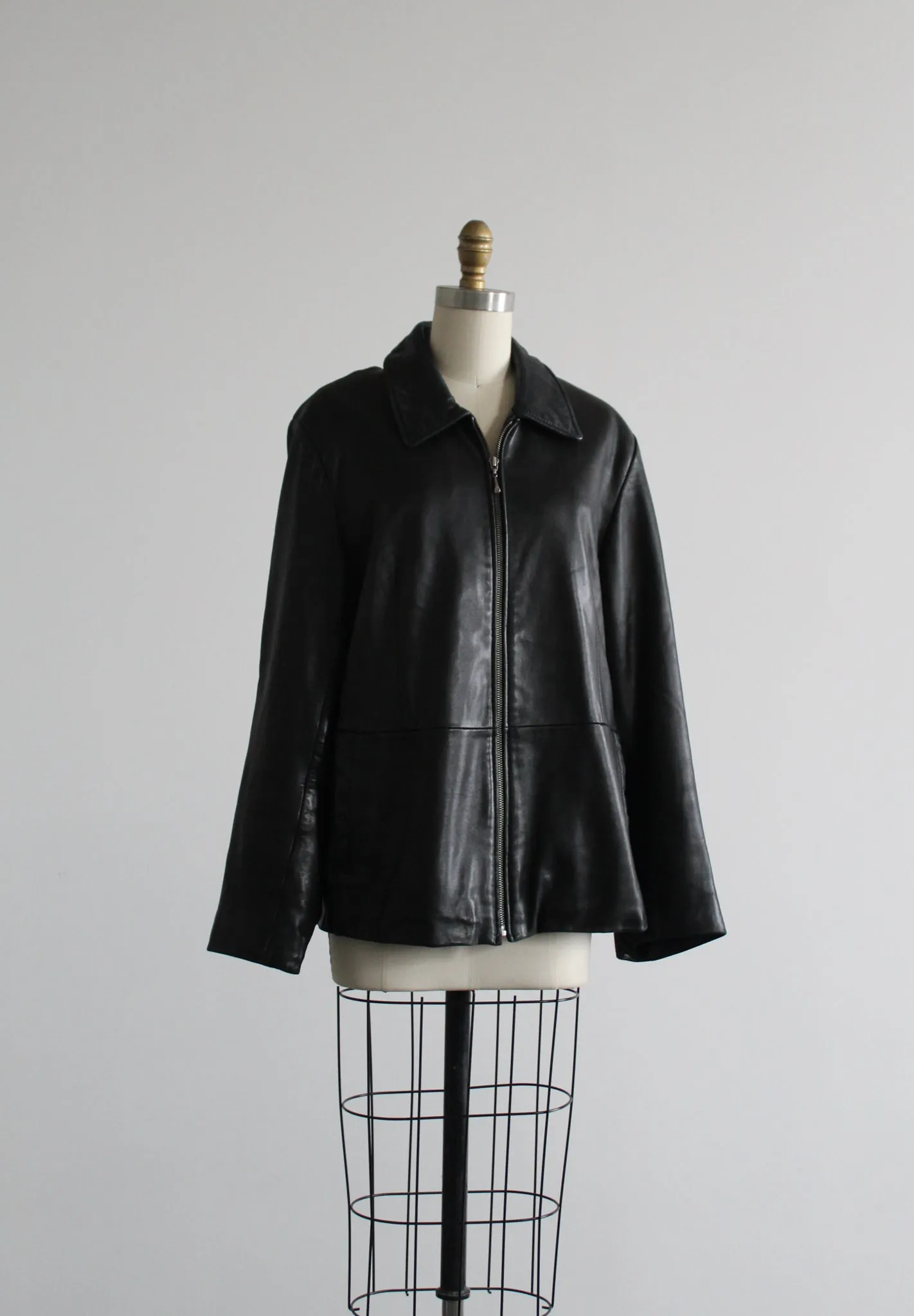 nouvelle renaissance leather jacket 1919 Vintage