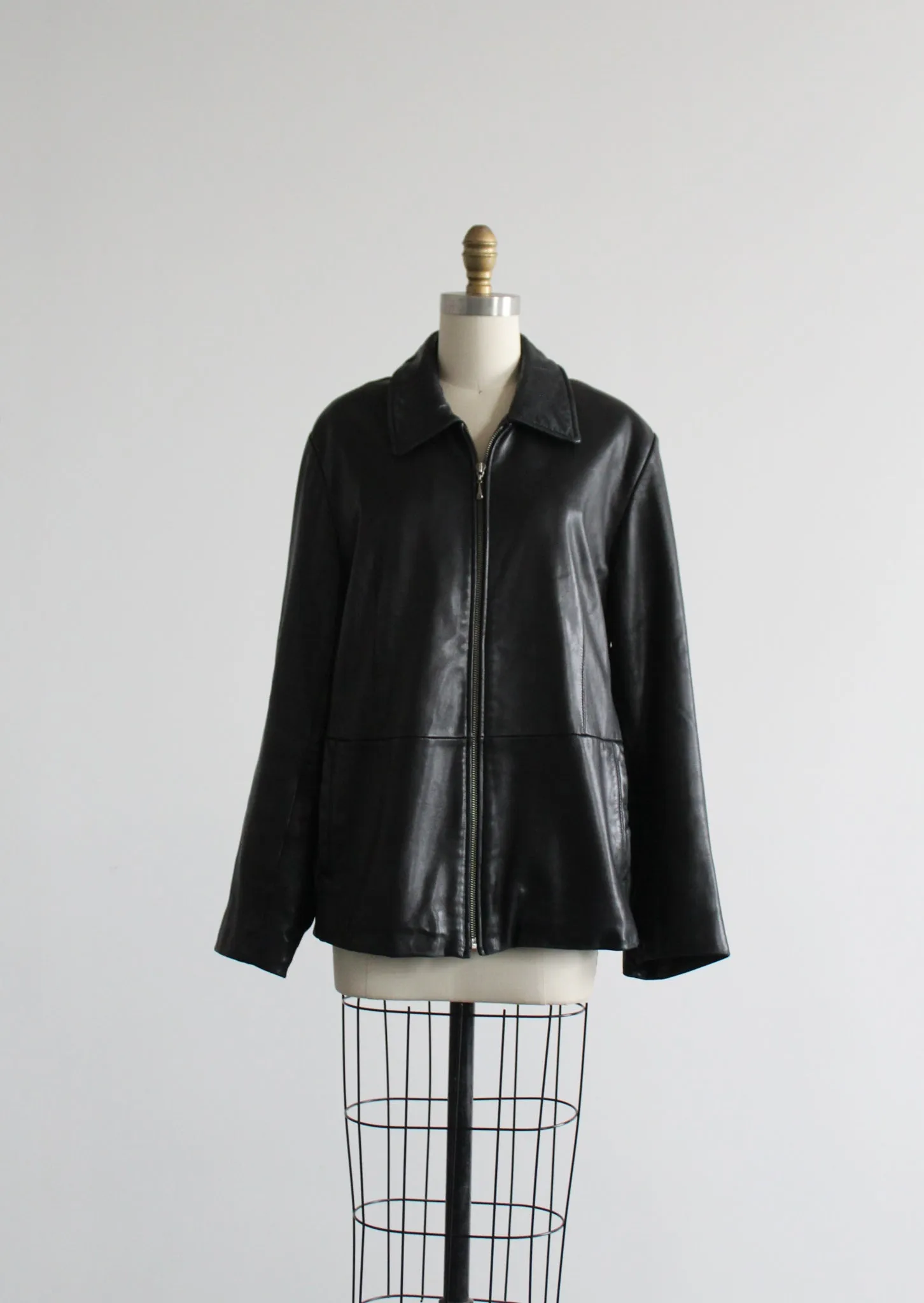 nouvelle renaissance leather jacket 1919 Vintage