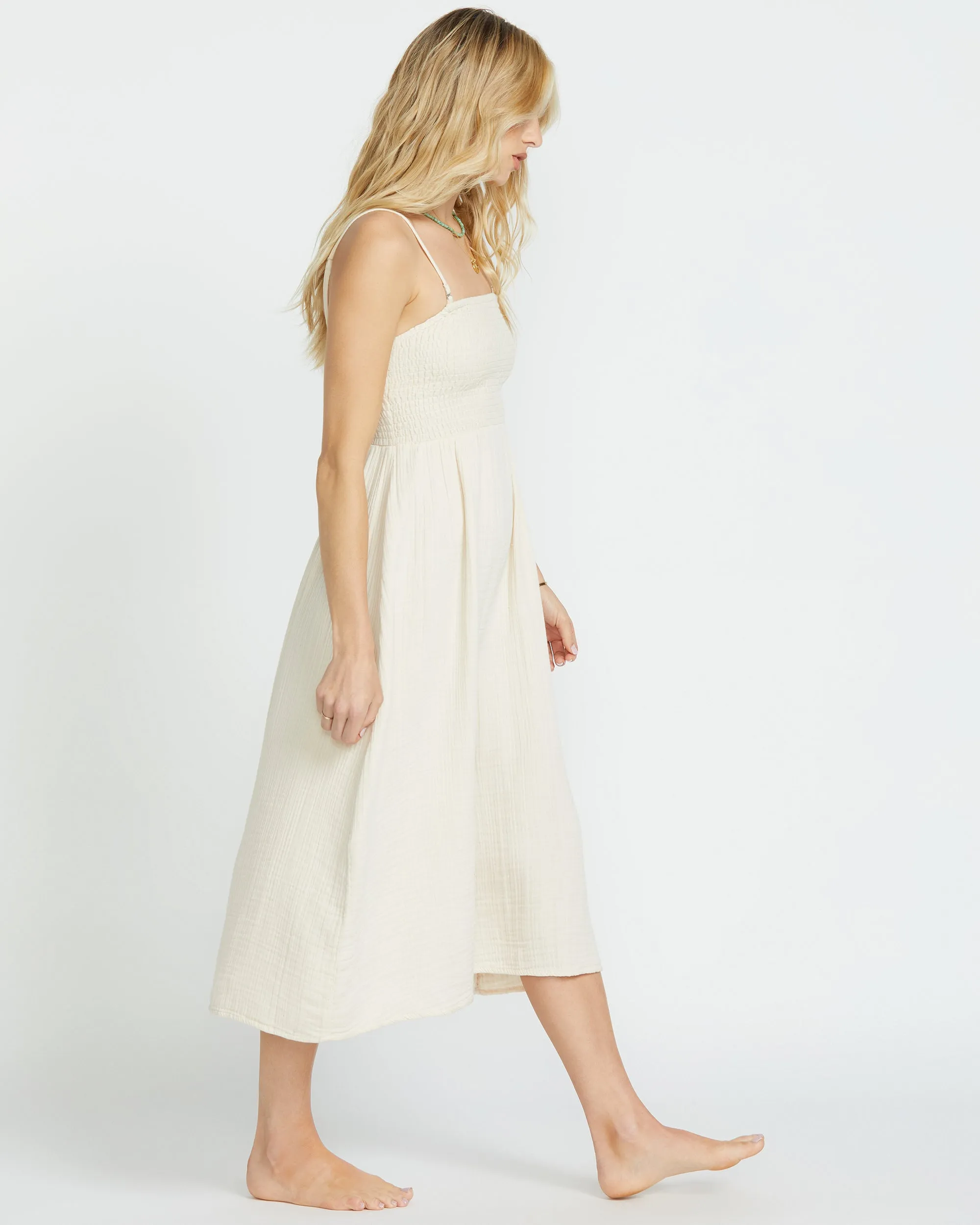 Off The Coast Dress - Whitecap Billabong