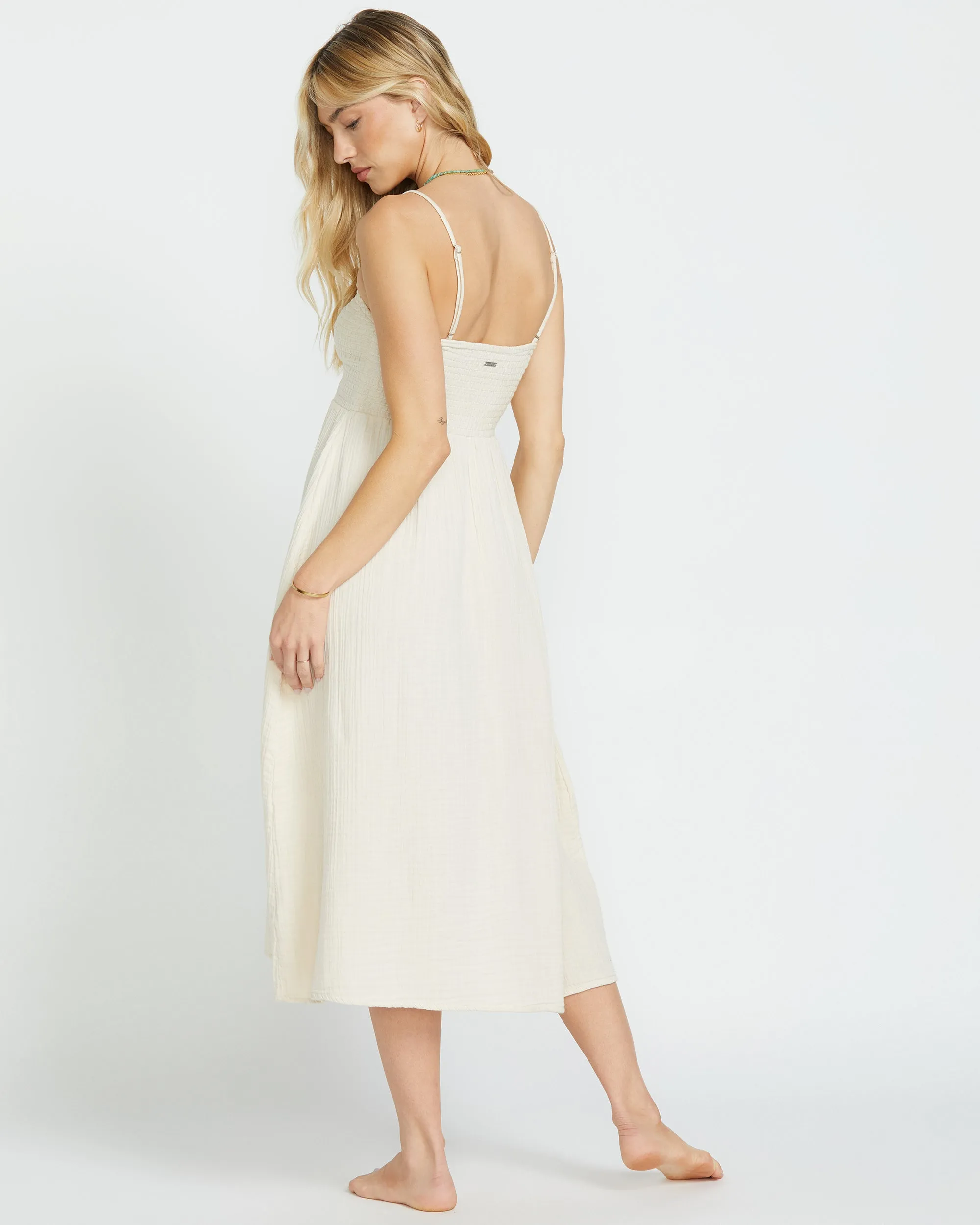 Off The Coast Dress - Whitecap Billabong