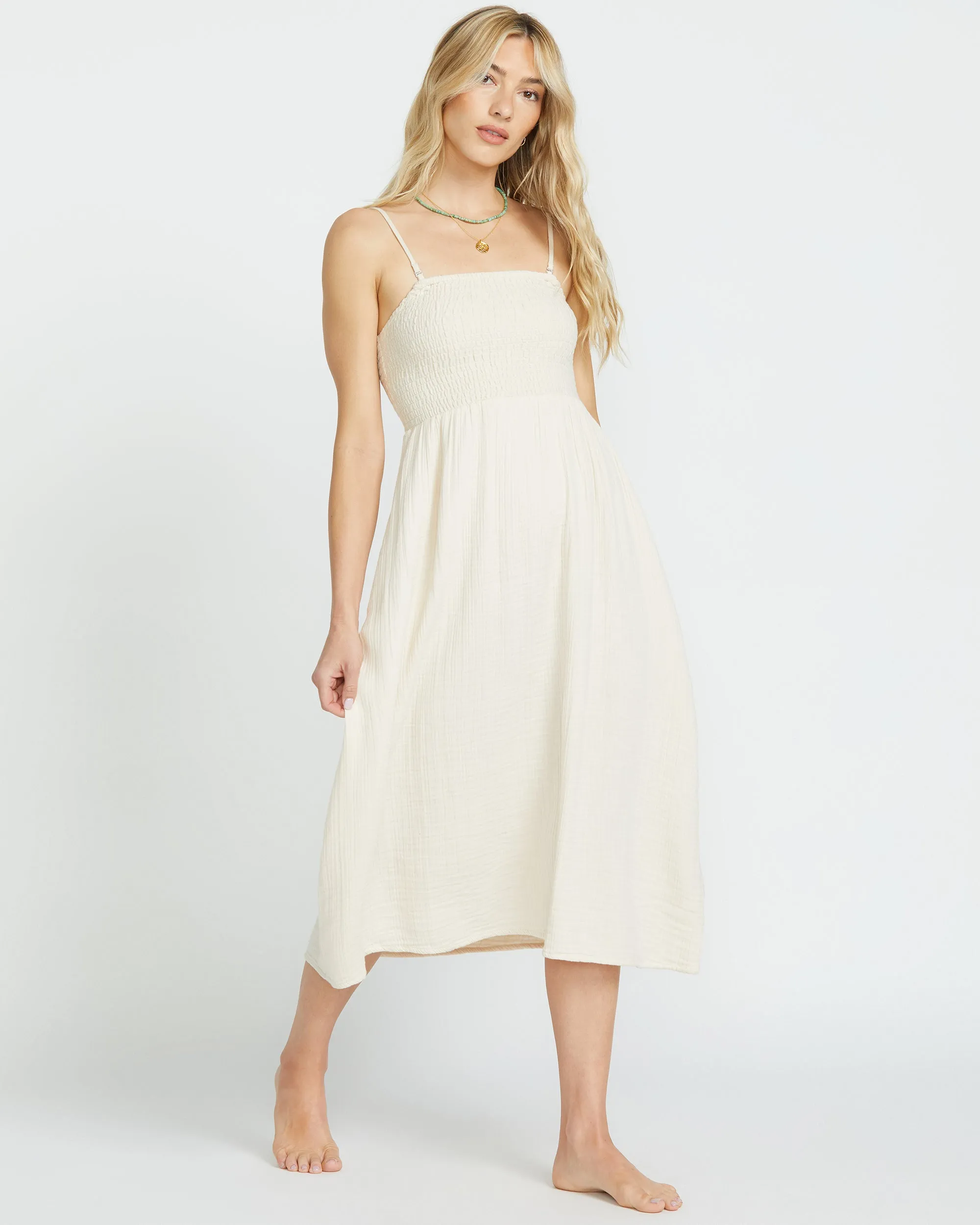 Off The Coast Dress - Whitecap Billabong