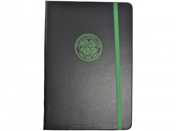 Official Celtic A5 Crest Premium Notebook