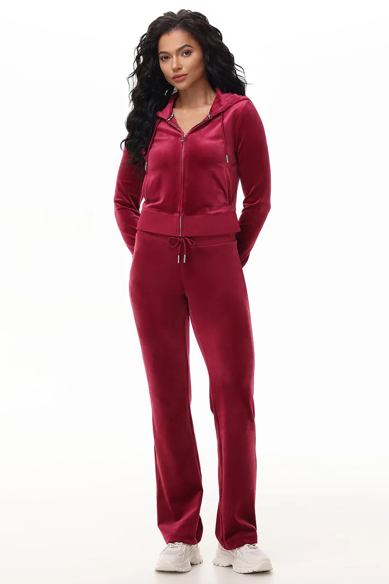 OG Big Bling Velour Track Pants by Juicy Couture