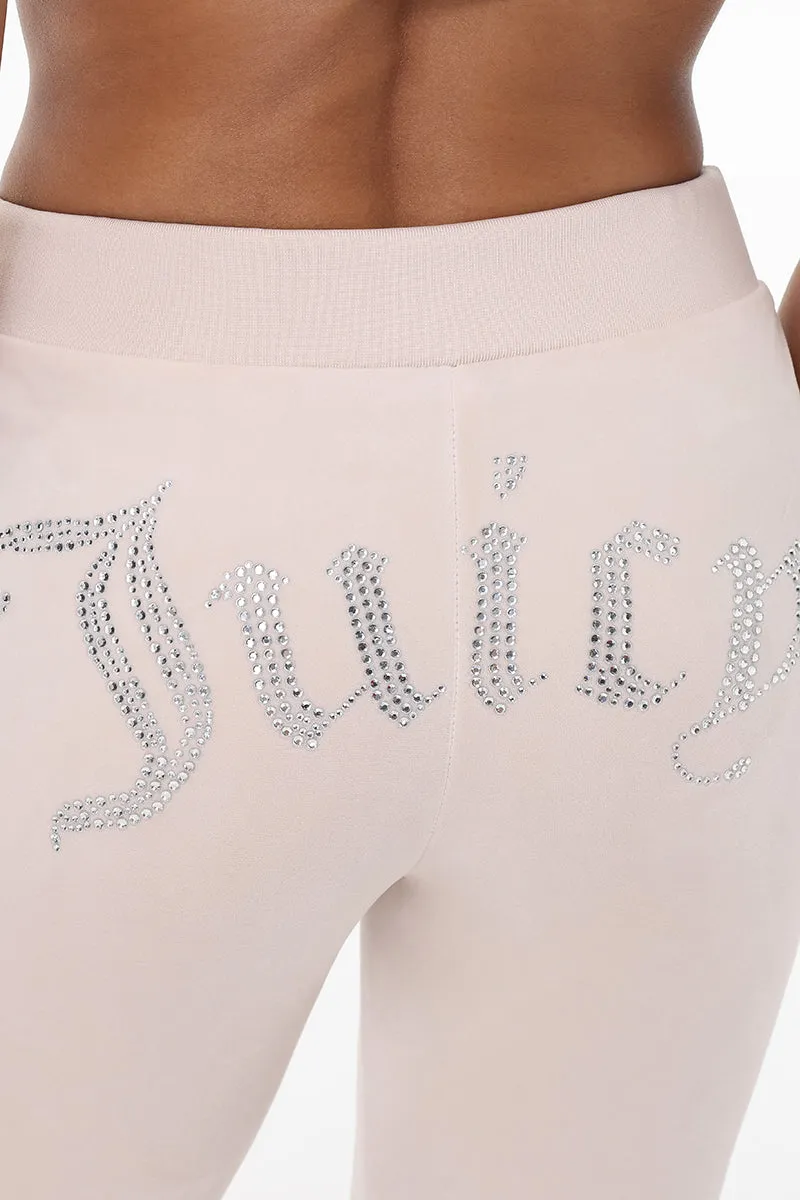 OG Big Bling Velour Track Pants by Juicy Couture