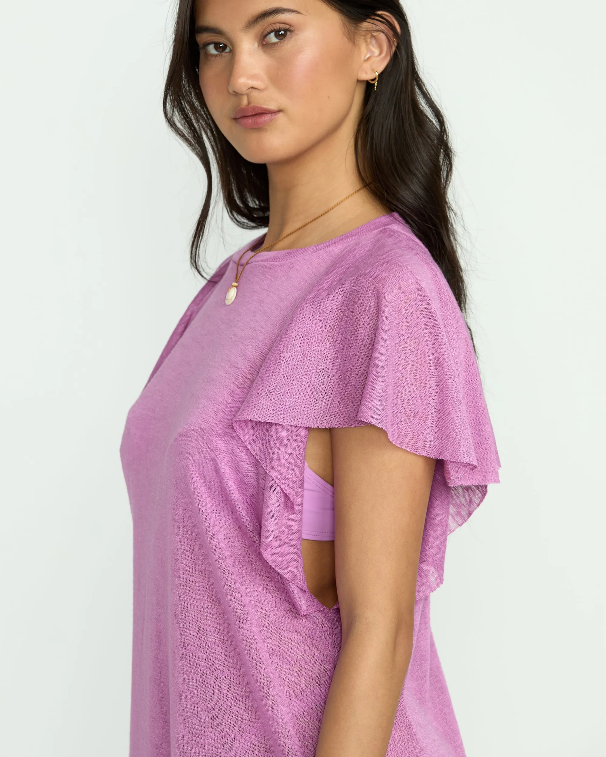 Out For Waves Coverup Dress - Rose Billabong