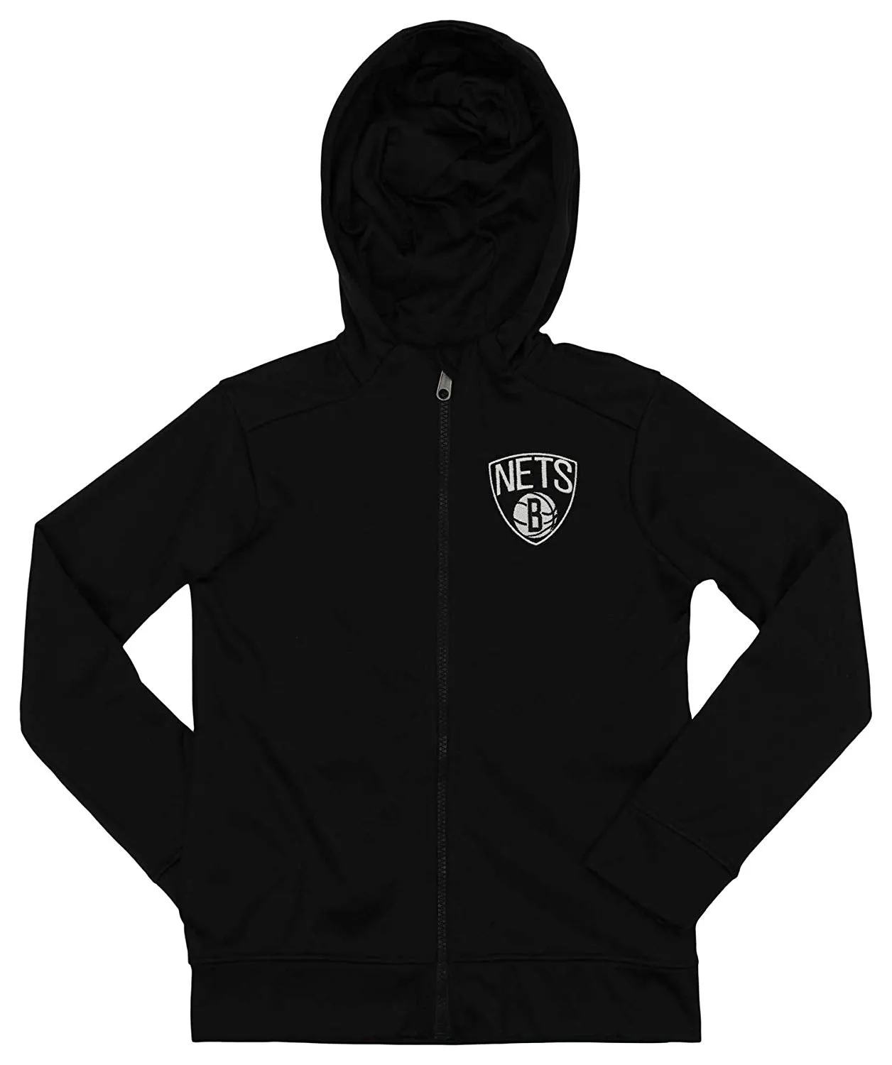 Outerstuff NBA Youth/Kids Brooklyn Nets Performance Full Zip Hoodie