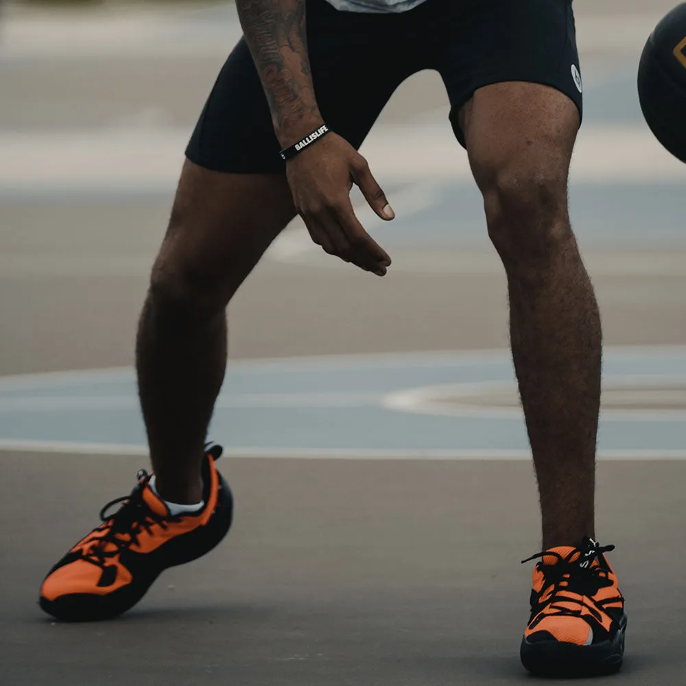 P1 Ankle Socks in White Ballislife