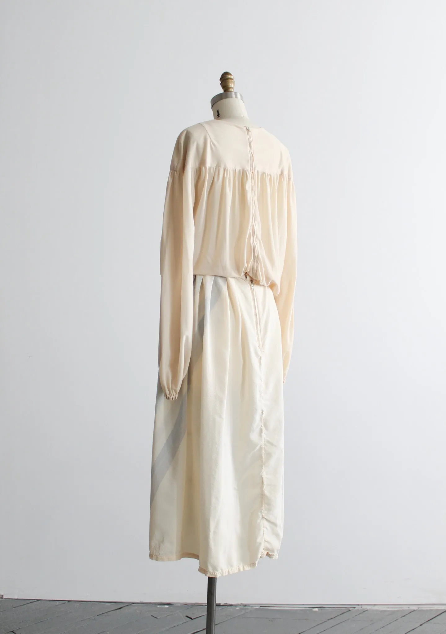 parchment poet blouse 1919 Vintage