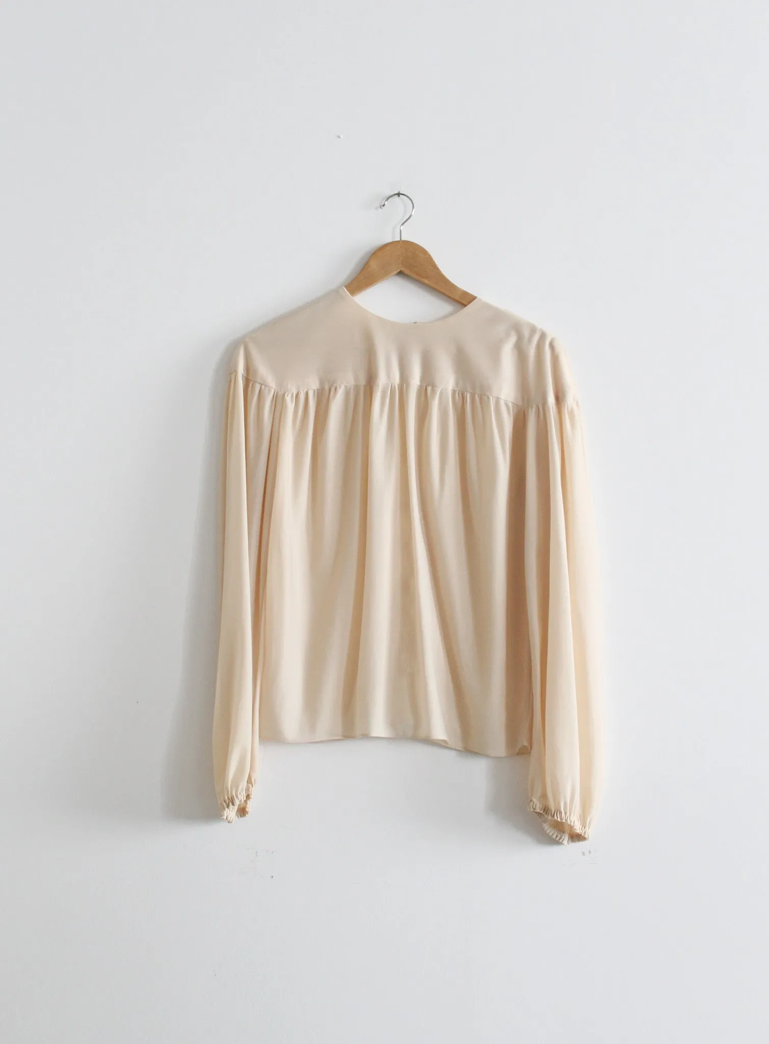 parchment poet blouse 1919 Vintage