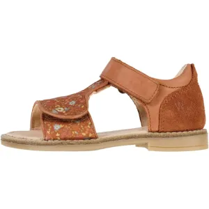 Payton T-bar sandal - amber brown Wheat