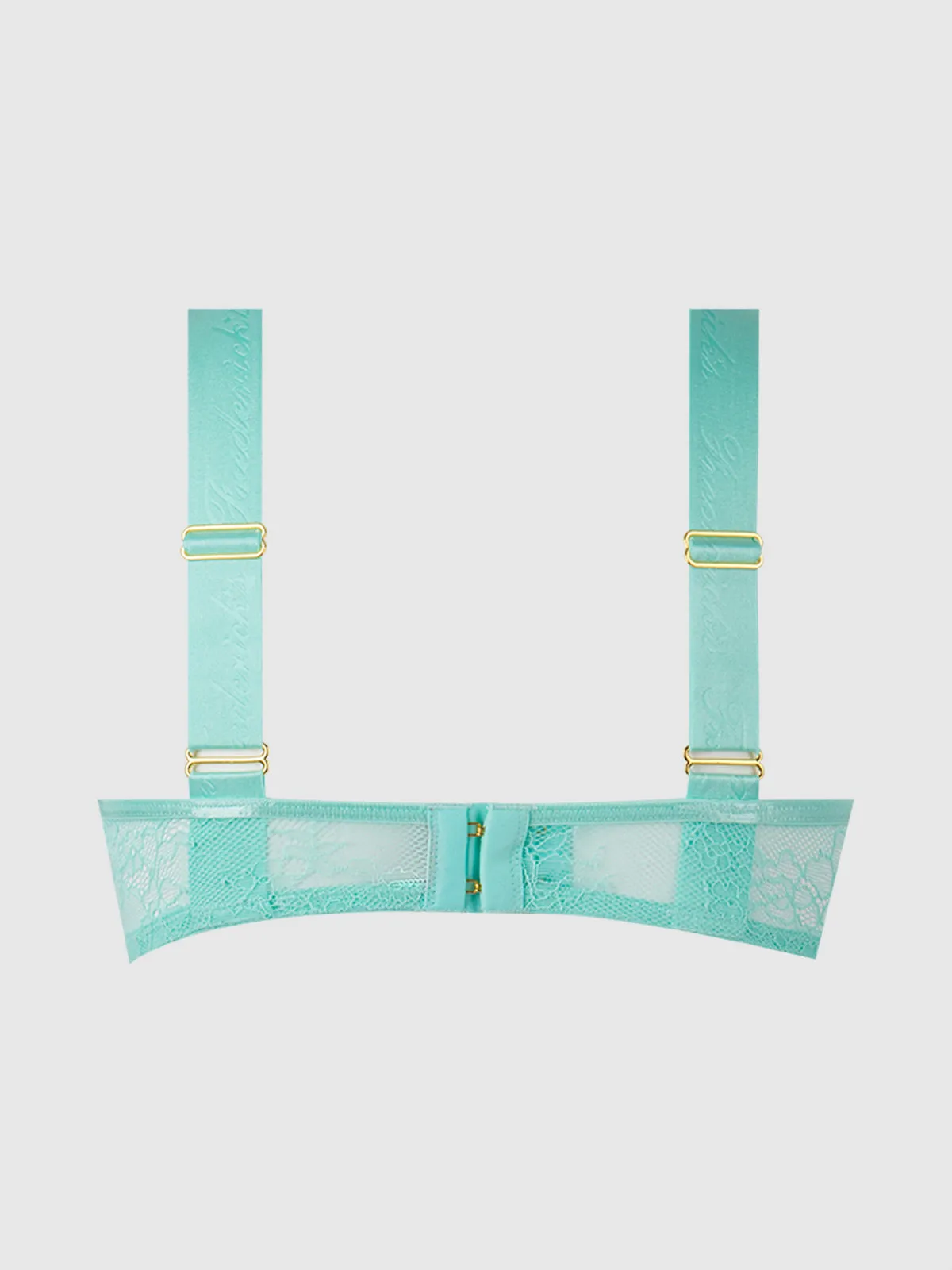 Pia Lace Unlined Cutout Open Bra by Frederick's of Hollywood