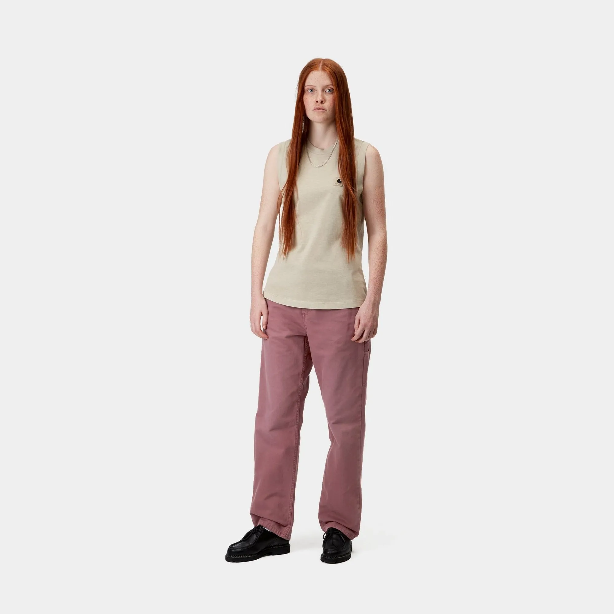 Pierce Pant Straight | Dusky Pink (stone canvas) Carhartt WIP