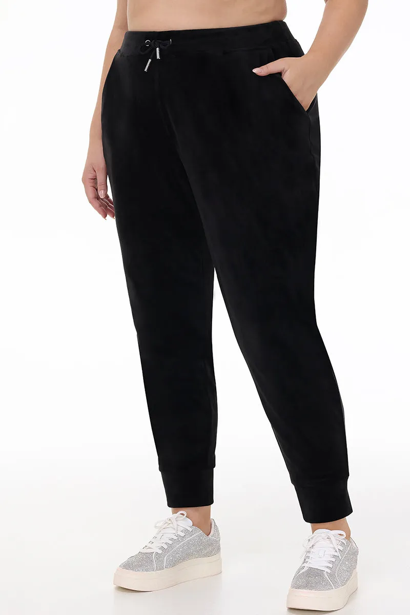 Plus-Size Big Bling Velour Jogger by Juicy Couture