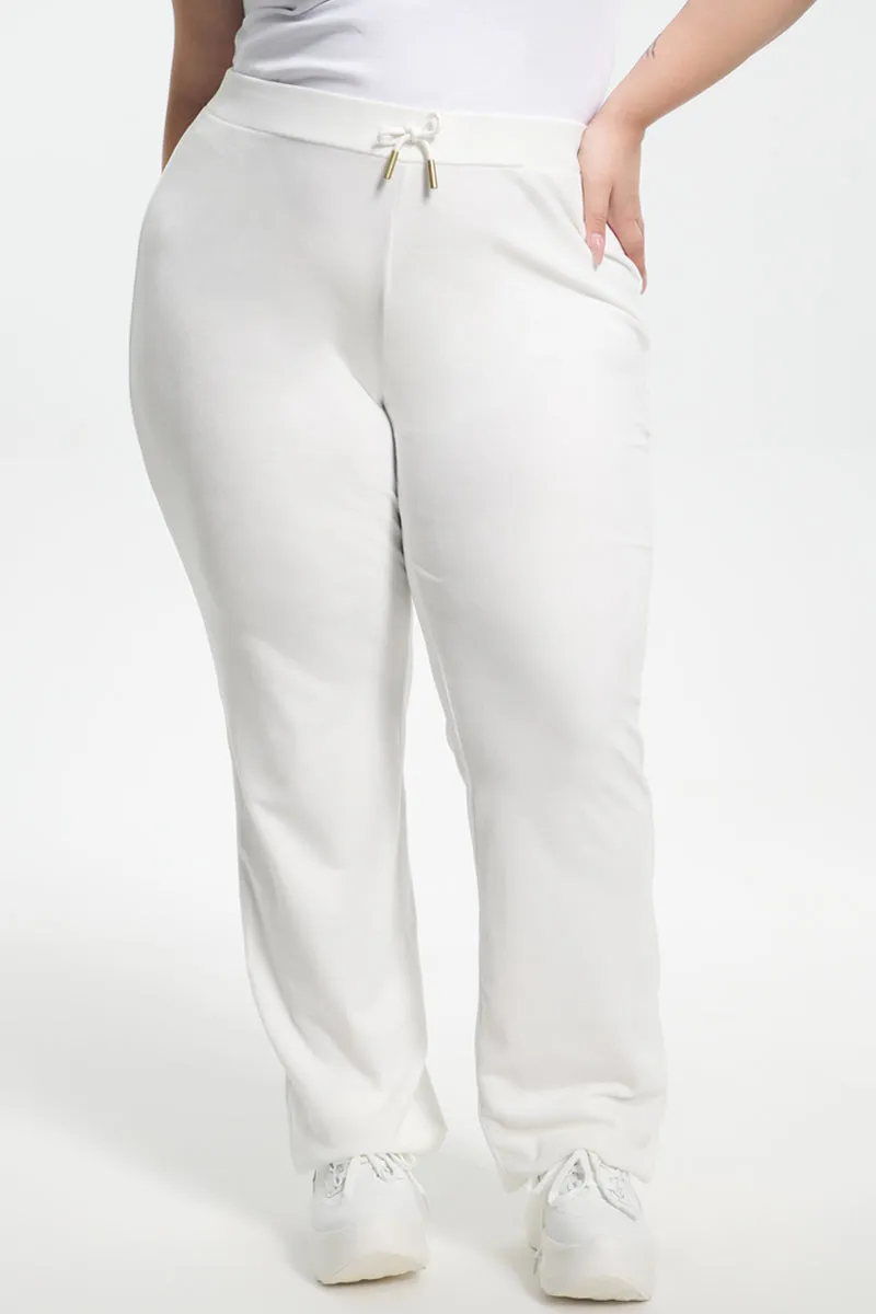 Plus-Size Ombre Big Bling Velour Track Pants by Juicy Couture