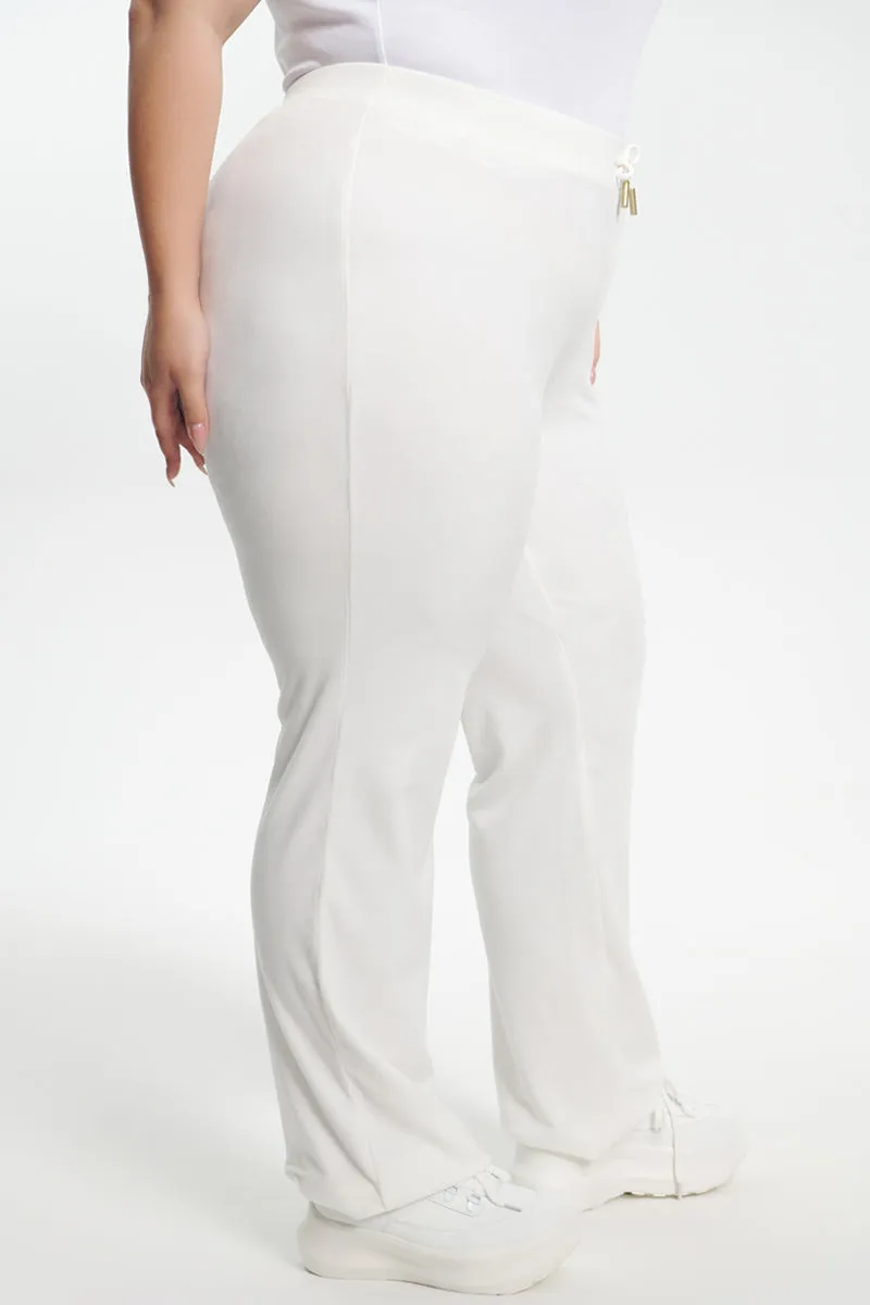 Plus-Size Ombre Big Bling Velour Track Pants by Juicy Couture
