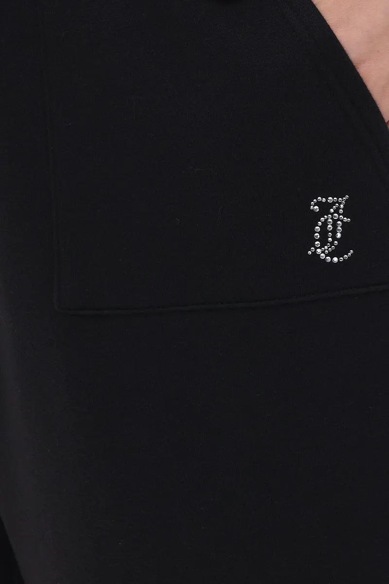Plus-Size Small Bling Fleece Sweatpants by Juicy Couture