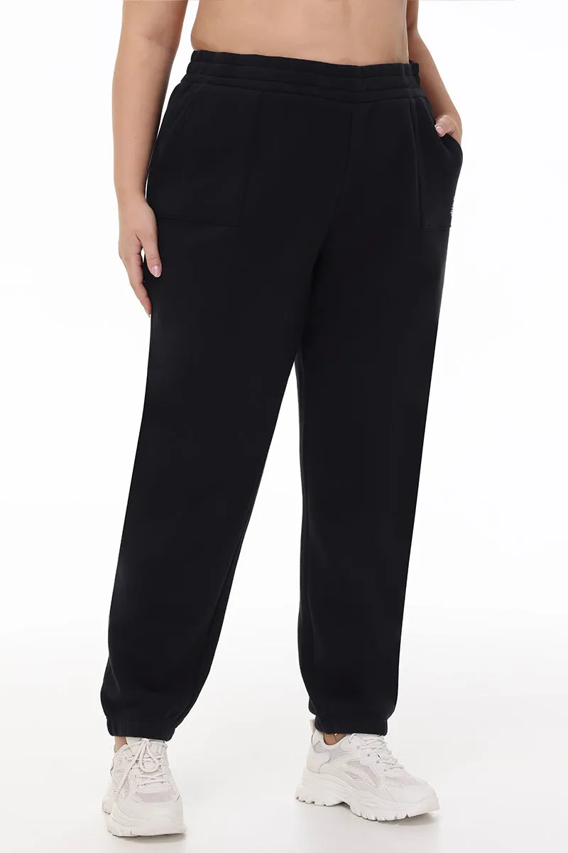 Plus-Size Small Bling Fleece Sweatpants by Juicy Couture