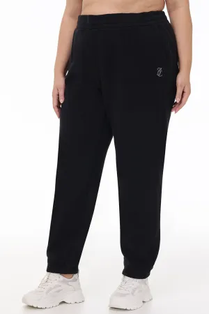 Plus-Size Small Bling Fleece Sweatpants by Juicy Couture