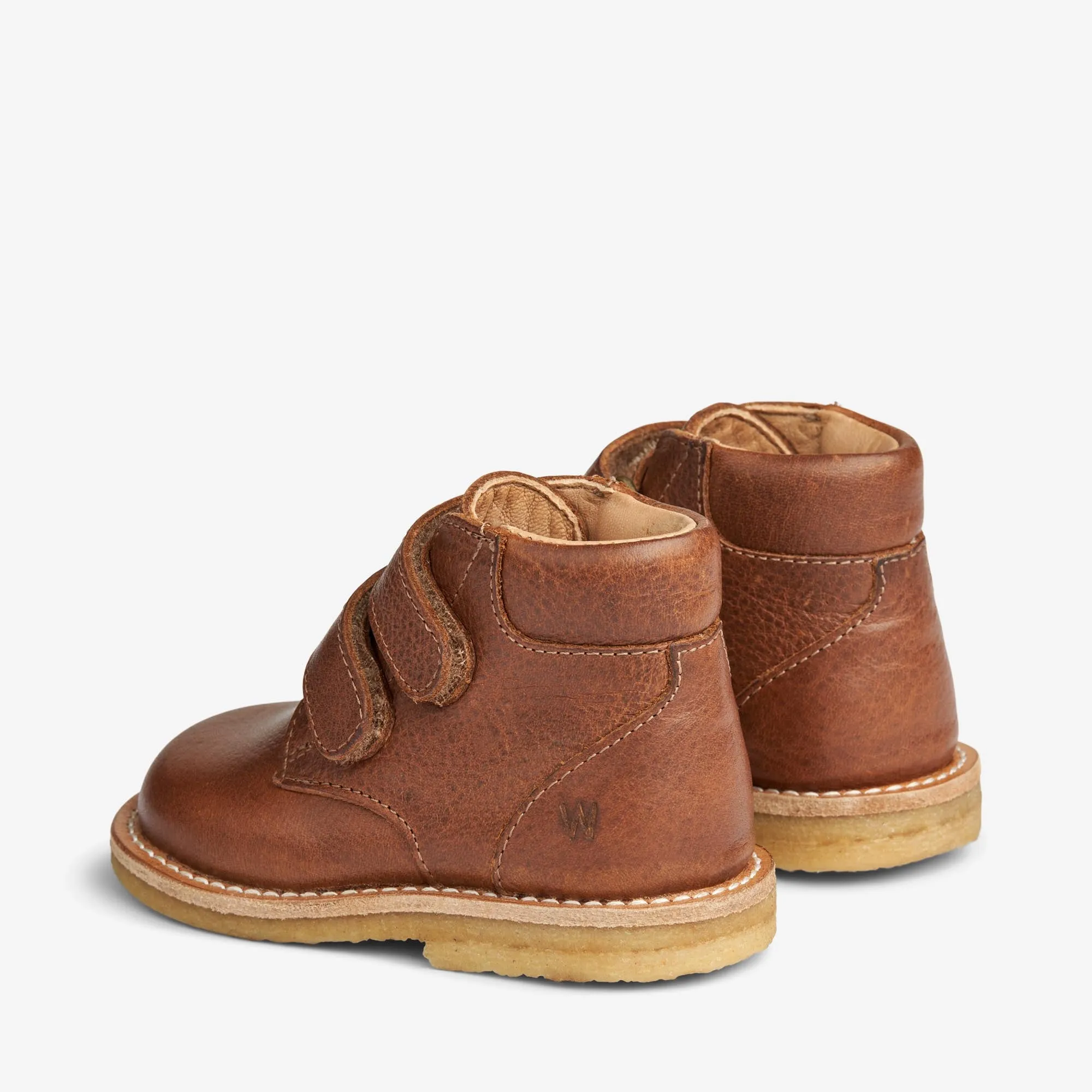 Raden Velcro | Baby - cognac Wheat