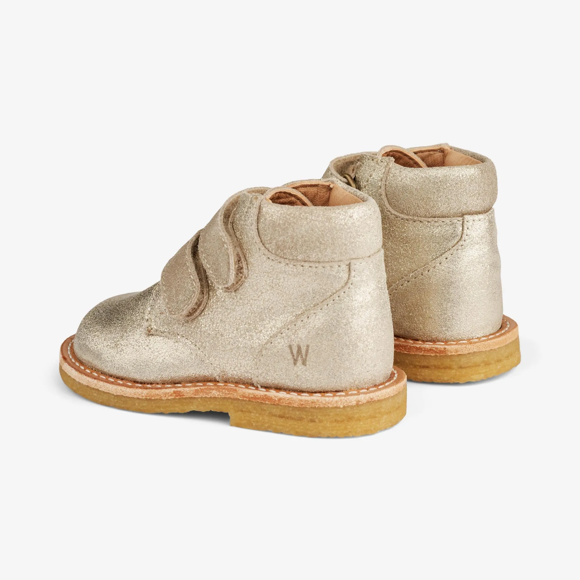Raden Velcro Shine | Baby - grey Wheat