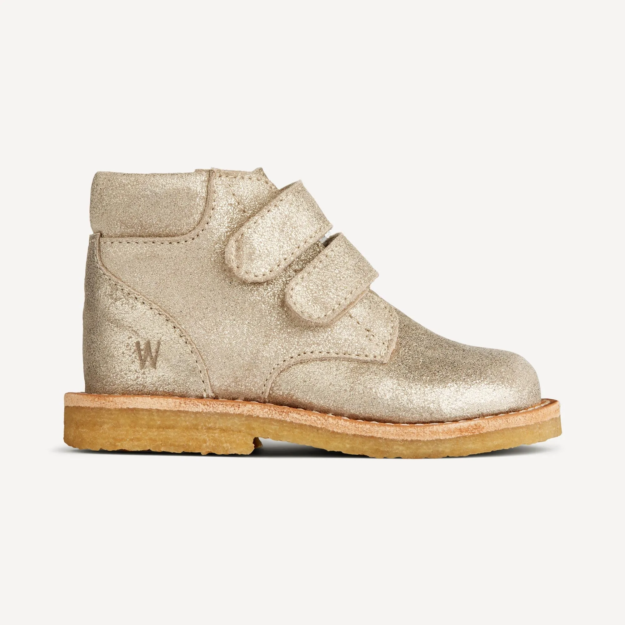 Raden Velcro Shine | Baby - grey Wheat