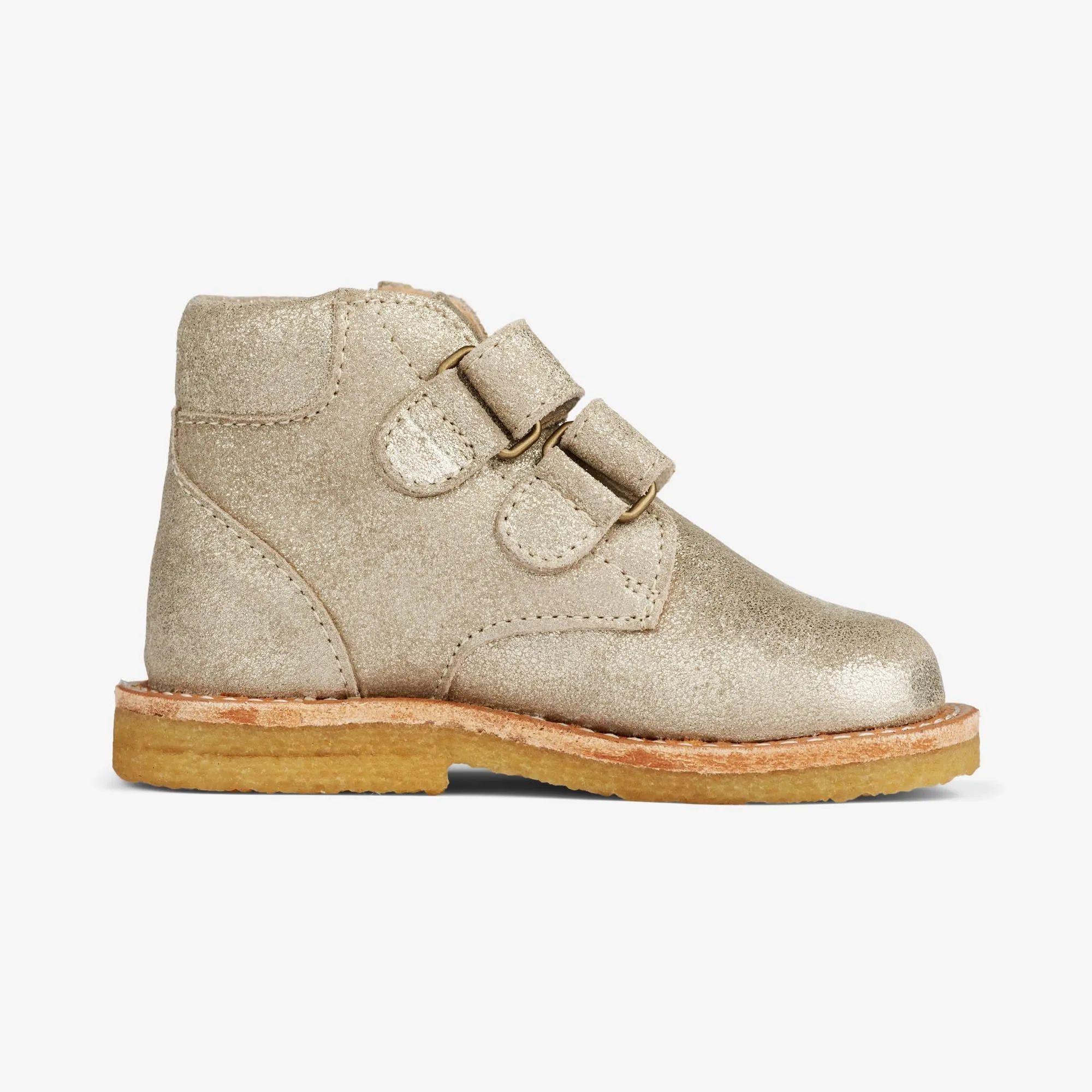 Raden Velcro Shine | Baby - grey Wheat